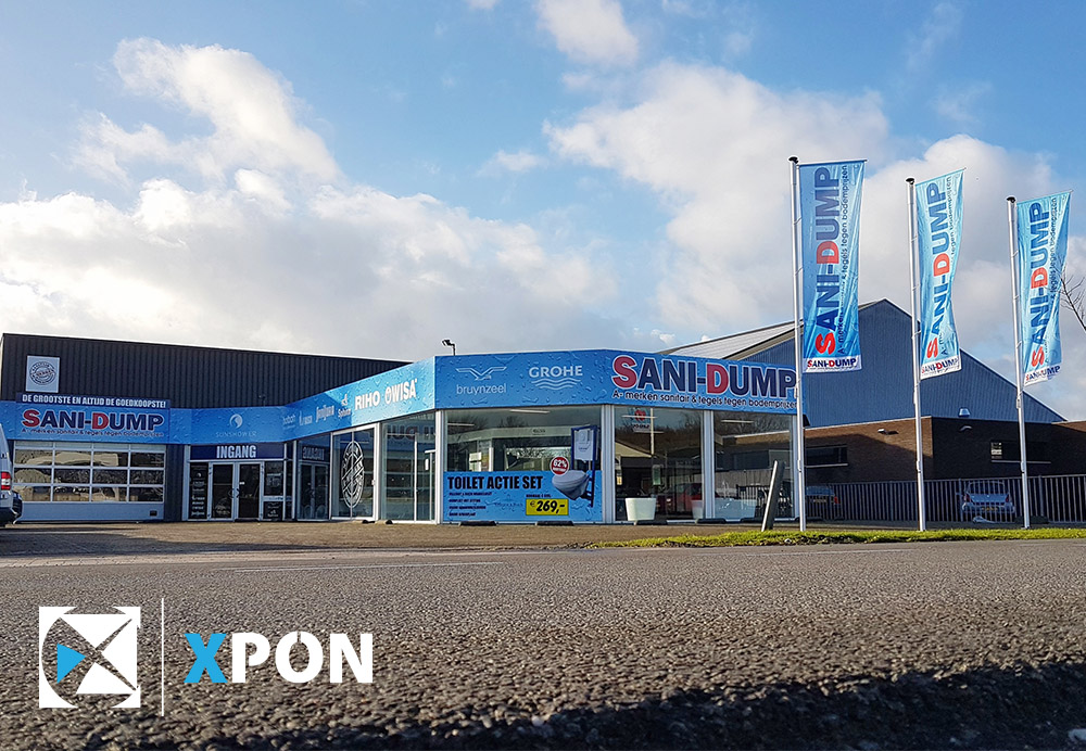 Xpon gevelreclame