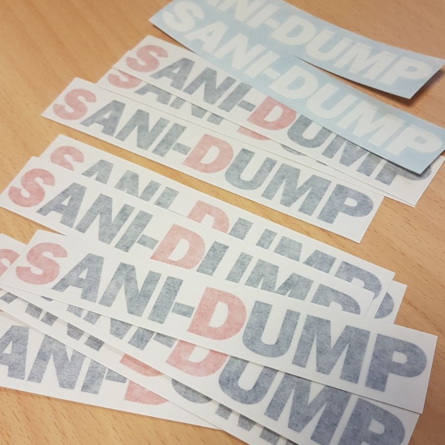 Losse stickers laten maken Xpon