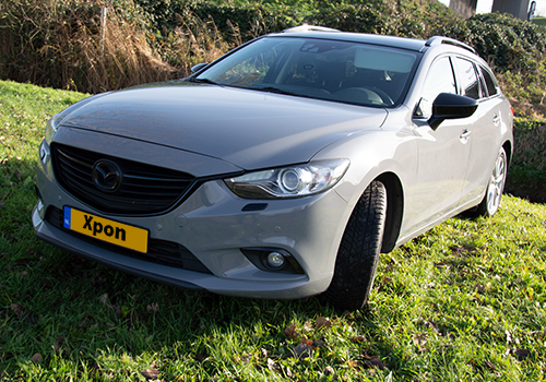 Mazda 6 wrappen Nardo Grey