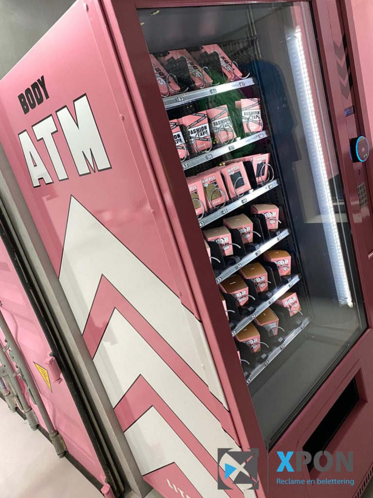 Wrappen vendingmachine Litchy